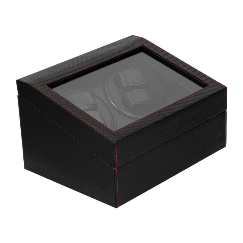 10-Slot Premium Automatic Watch Winder Display Box with Silent Motors for Luxury Timepieces - Image 3