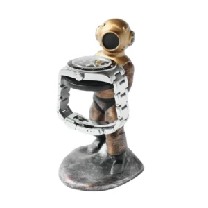 Premium Resin Diver Watch Stand Display Holder with Personalized Design for Luxury Timepieces