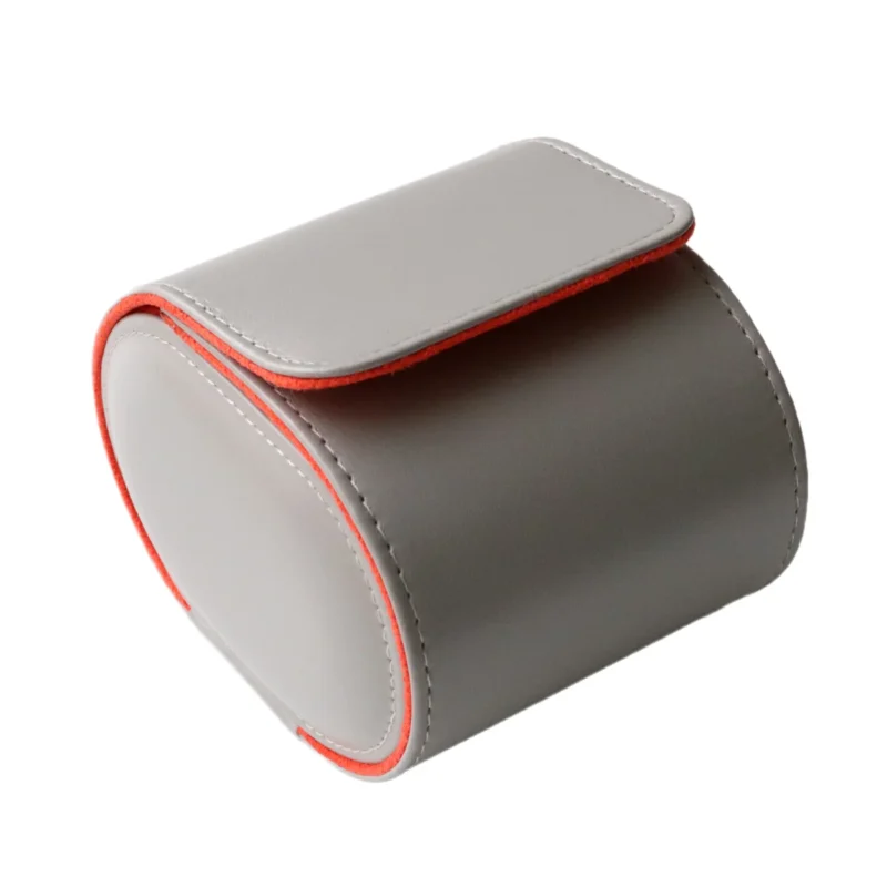 Luxury Leather 3-Slot Watch Travel Roll with Protective Interior for Collector's Timepieces - Image 17