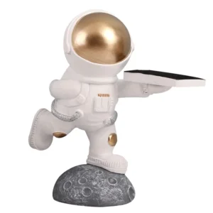 Astronaut Watch Stand Holder with Desktop Organizer for Apple Watch Display