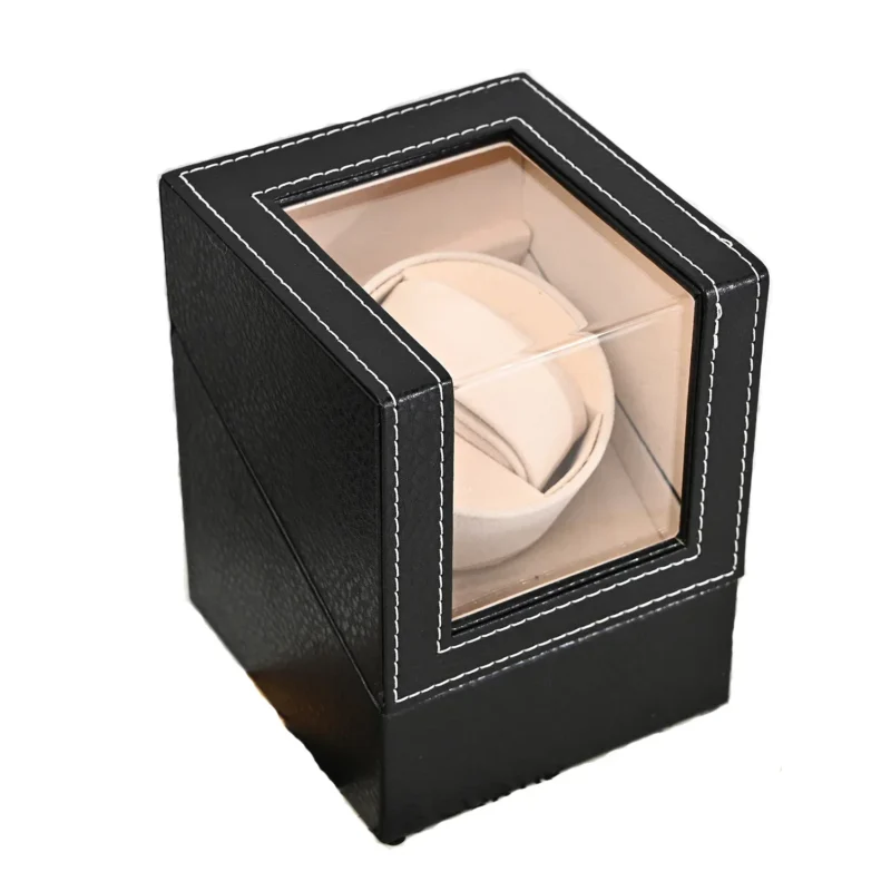 Dual Slot Automatic Watch Winder with Silent Motor for Luxury Timepiece Collection - Image 8