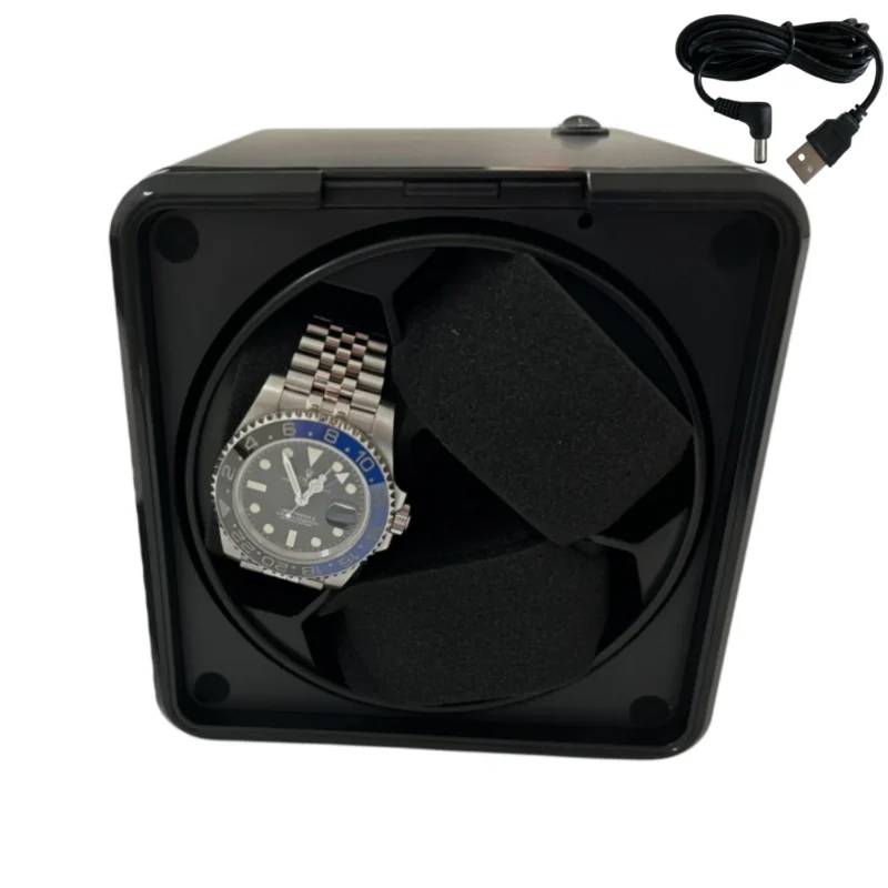 Vertical Automatic Watch Winder Box with Silent Motor for Mechanical Timepieces - Image 7