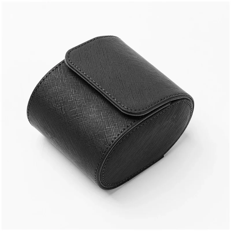 Luxury Leather 3-Slot Watch Travel Roll with Protective Interior for Collector's Timepieces - Image 13