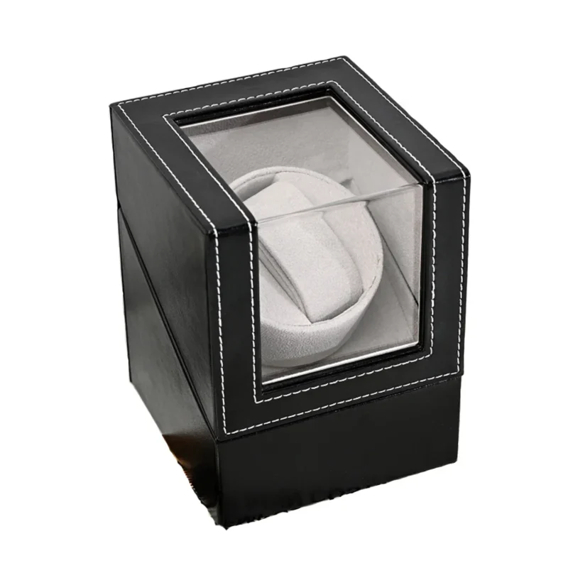 Dual Slot Automatic Watch Winder with Silent Motor for Luxury Timepiece Collection - Image 10