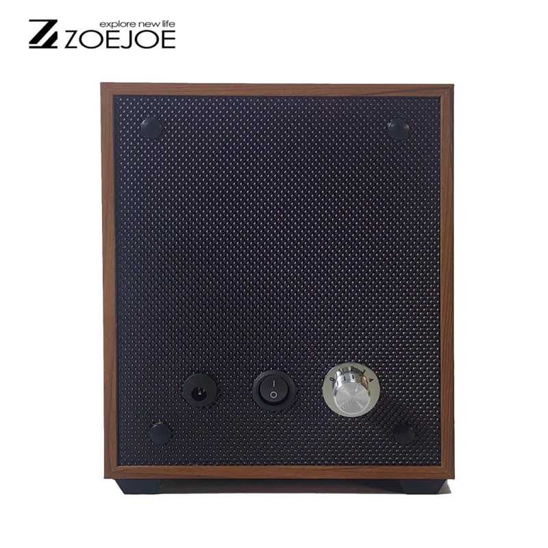 Luxury Single Watch Winder with LED Ambient Light and Transparent Display Lid - Image 5