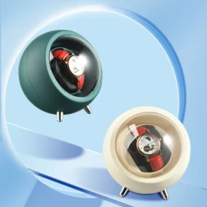 4-Slot ABS Automatic Watch Winder Box with USB Power for Luxury Timepieces