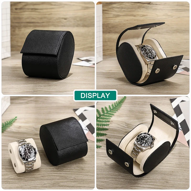 Premium storage solutions protect leather watches between wears