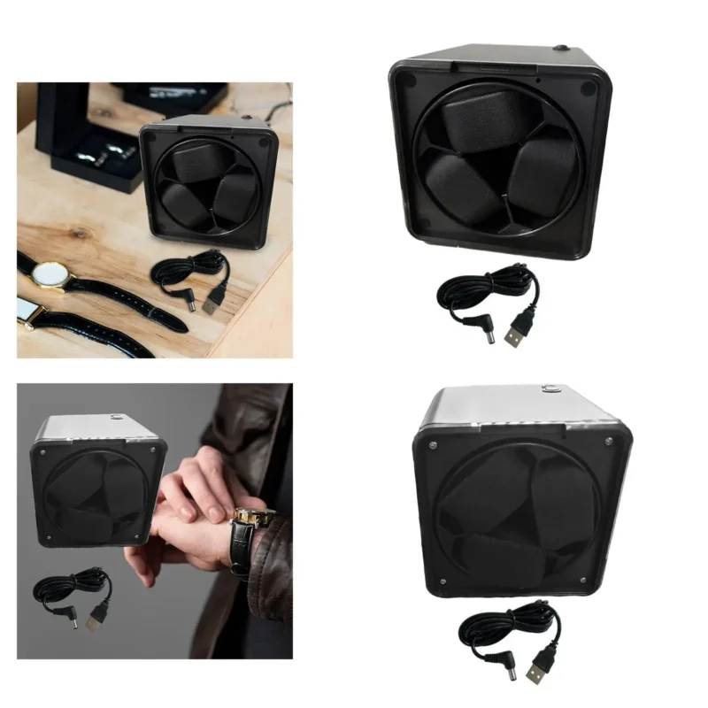 Vertical Automatic Watch Winder Box with Silent Motor for Mechanical Timepieces - Image 5