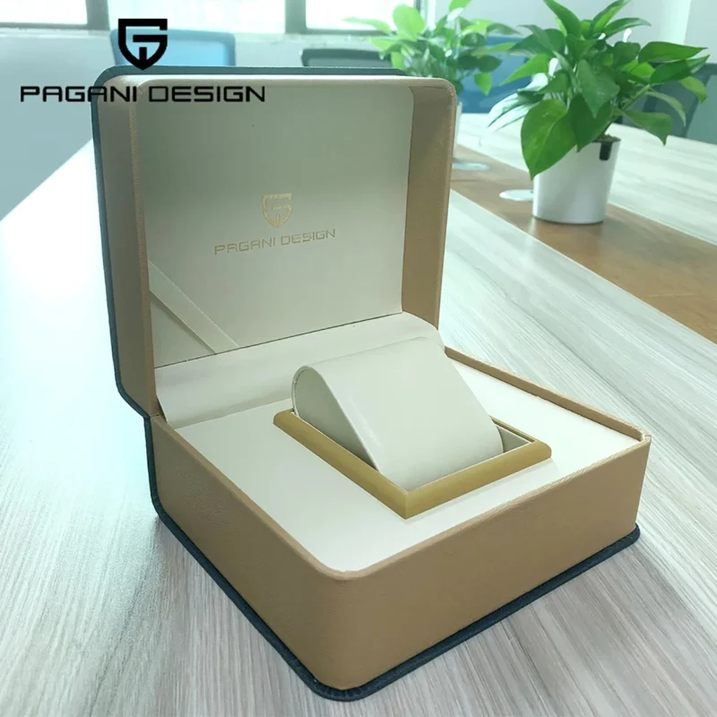 Premium Leather Watch Box Display Case for Luxury Timepieces with Gift Packaging - Image 7