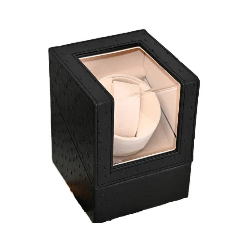 Dual Slot Automatic Watch Winder with Silent Motor for Luxury Timepiece Collection - Image 12