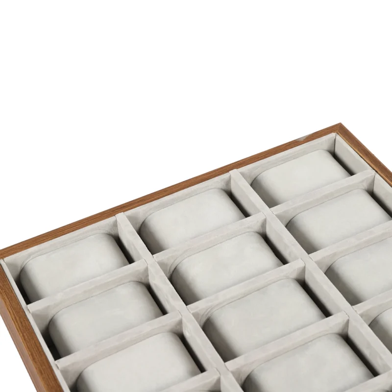 30-Compartment Luxury Watch Storage Box with Display Case for Collectors - Image 6