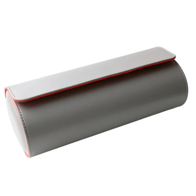 Luxury Leather 3-Slot Watch Travel Roll with Protective Interior for Collector's Timepieces - Image 18