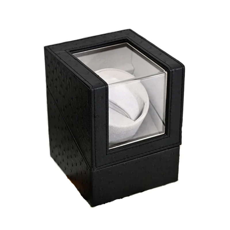 Dual Slot Automatic Watch Winder with Silent Motor for Luxury Timepiece Collection - Image 11