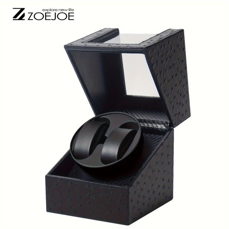 Dual-Slot Automatic Watch Winder with USB Power and Silent Operation for Luxury Timepieces - Image 7
