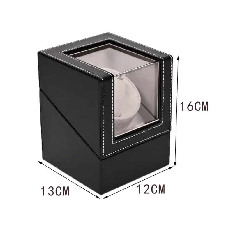 Dual Slot Automatic Watch Winder with Silent Motor for Luxury Timepiece Collection - Image 3