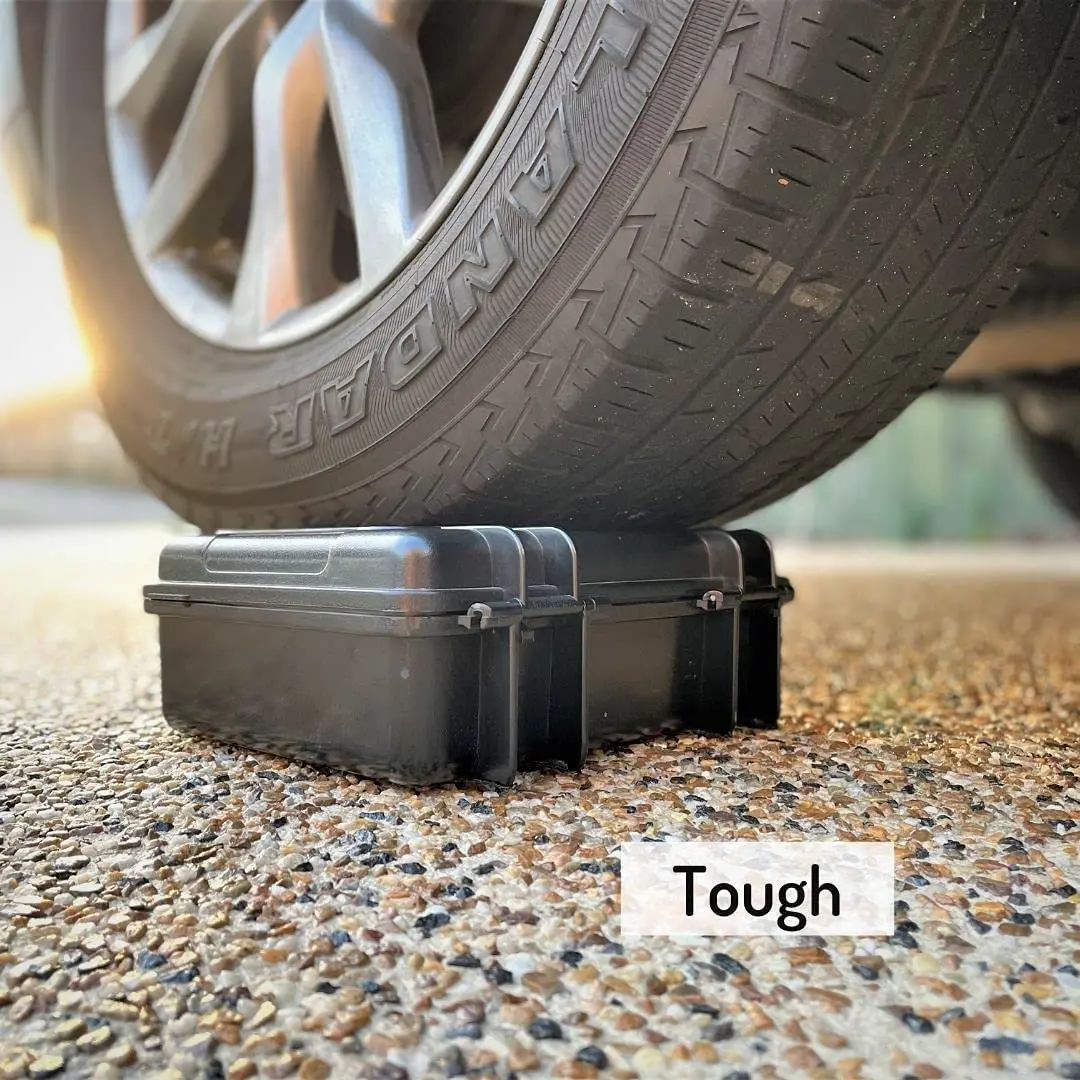 Protective hard case for secure watch storage in limited spaces
