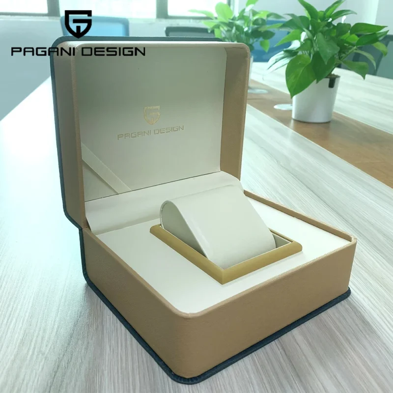 Premium Leather Watch Box Display Case for Luxury Timepieces with Gift Packaging - Image 2