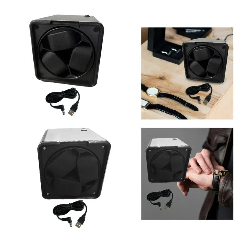 Vertical Automatic Watch Winder Box with Silent Motor for Mechanical Timepieces - Image 6